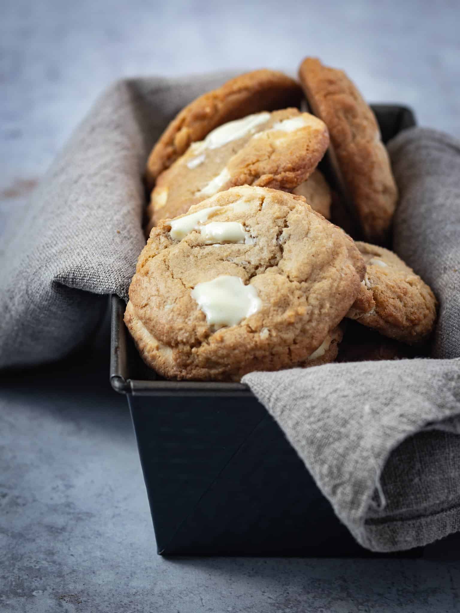 Maple White Chocolate Chip Cookies