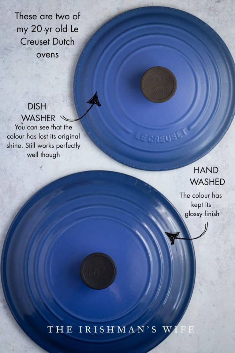 Is Le Creuset Dishwasher Safe? Yes… But Should You?
